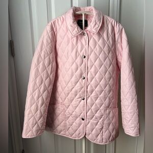 Vintage Women’s Steve & Barry’s Pink Quilted Jacket Size Large